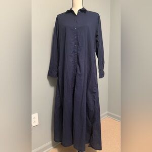 XiRENA Navy Boden Long Sleeve Dress